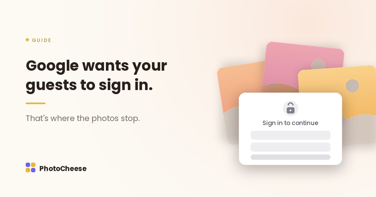 Why Google Drive and Google Photos Aren't the Best Way to Collect Event Photos